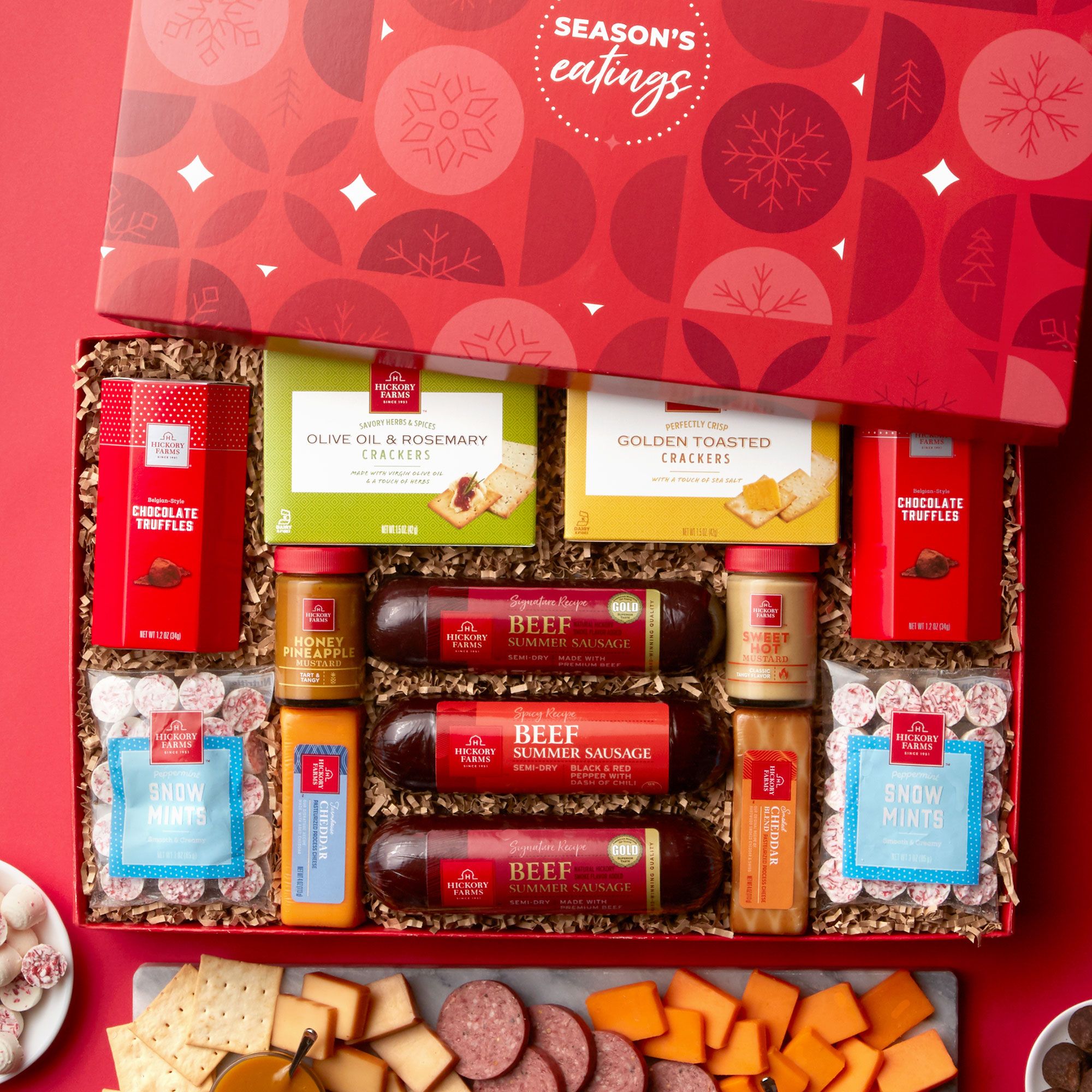 Season’s Eatings Sweet & Savory Gift Box | Hickory Farms