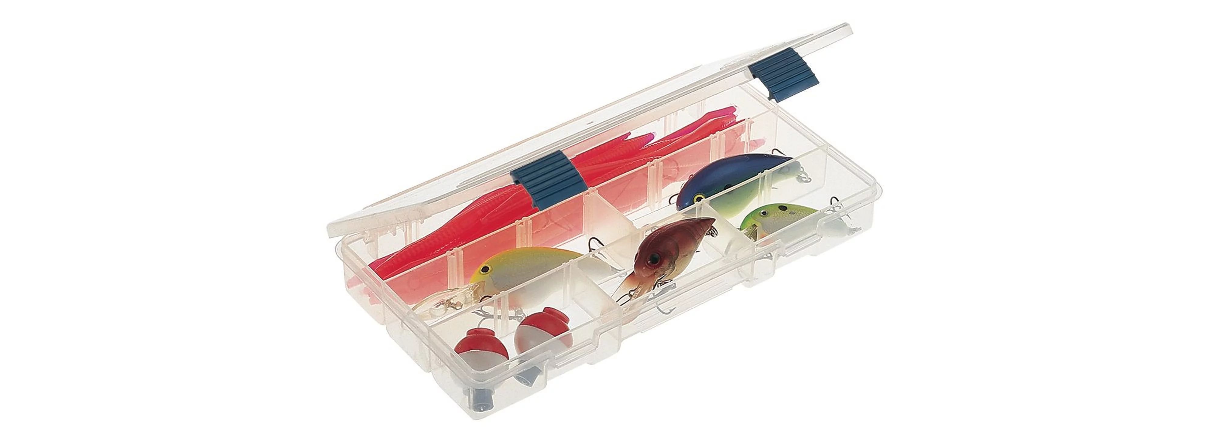 Plano Fishing Tackle Boxes & Bait Storage, Prolatch Adjustable Transparent Stowaway Utility Box, ... | Walmart (US)