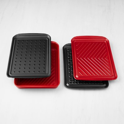 Grill Prep Tray &amp; Marinade Tray Set | Williams-Sonoma