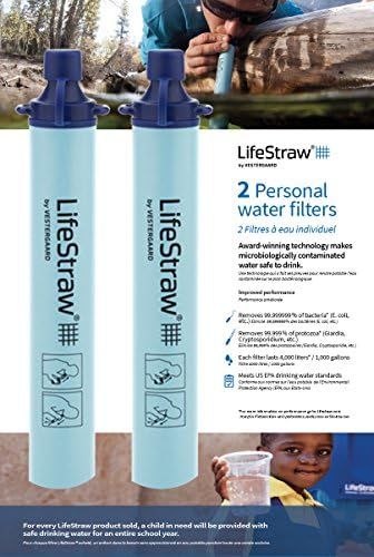 LifeStraw Personal Water Filter for Hiking, Camping, Travel, and Emergency Preparedness | Amazon (US)