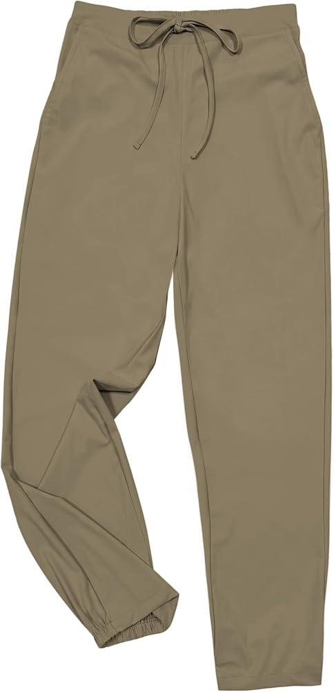 Hixiaohe Travel Pants Women Lightweight Stretchy Athletic Jogger Sweatpants | Amazon (US)