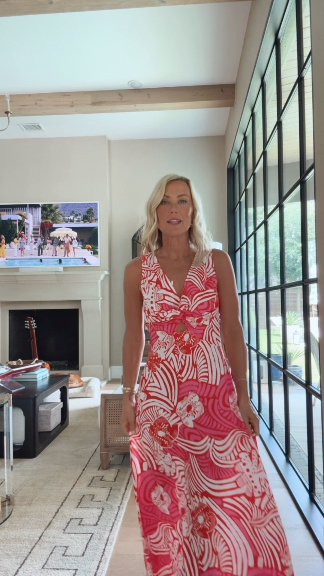 Living for this easy, breezy dress. The print and material and so good!
Dress: small

#LTKootd #LTKOver40 #LTKSeasonal