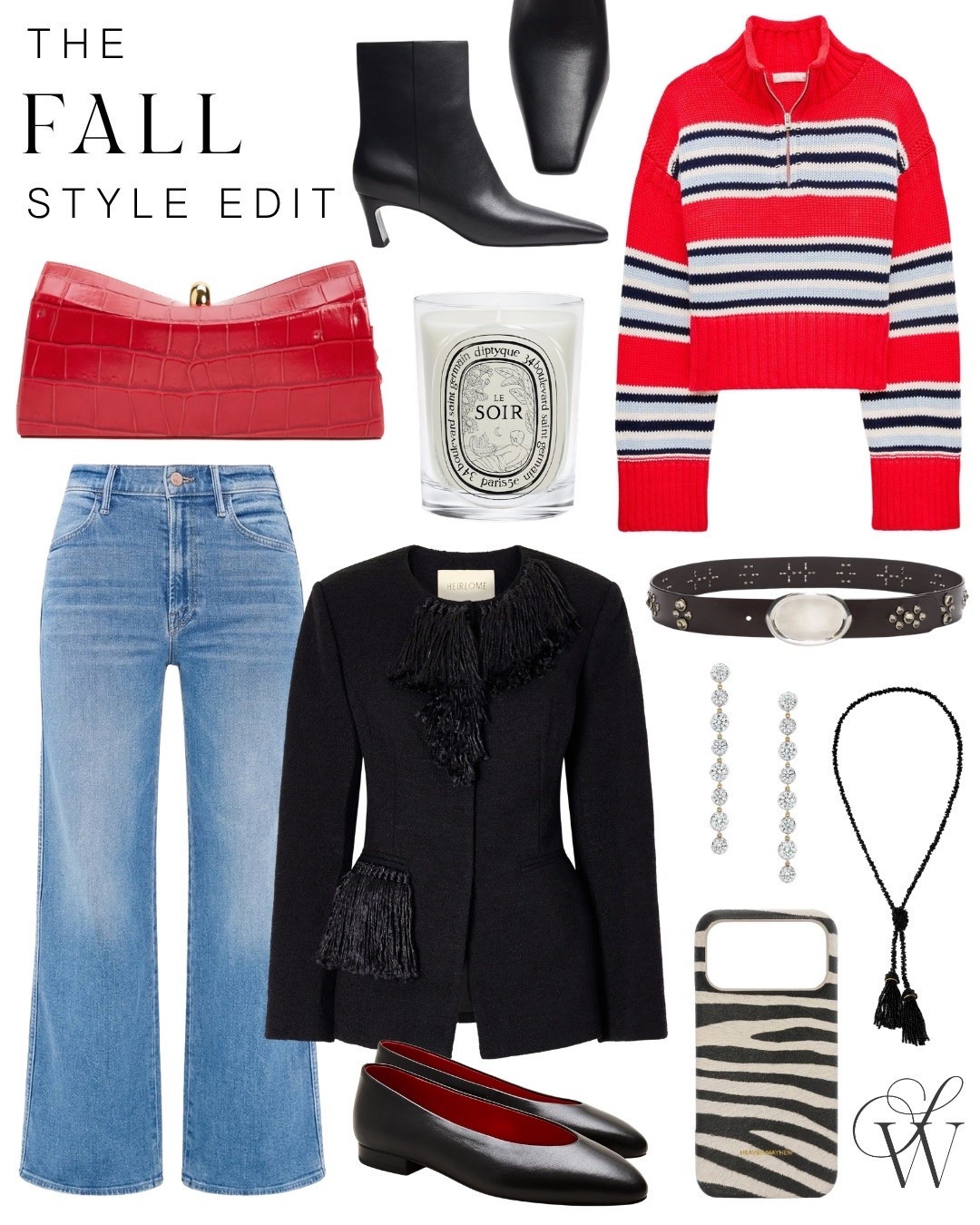 The Fall Style Edit: This J.Crew Rollneck sweater is going viral on social media and in NYC my daughter picked up the red one and I bought the blue and pink stripe. I came across this new brand on Nordstrom and I’ve been thinking about this wool fringe jacket ever since! It’s a major splurge but I also found this brand new Aritzia blazer (linked below) that is currently in my bag and this one from Reformation. These Heaven Mayhem phone cases are so cute and I’m loving this zebra print or leopard print.

#LTKootd #LTKSaleAlert #LTKdayinmylife