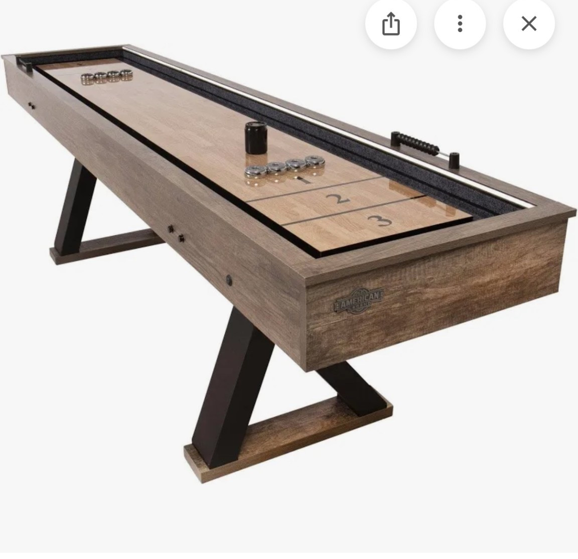 Gift idea for the man in your life. A shuffleboard table. My husband loves playing so I just got him one for Christmas this year  

#LTKGiftGuide #LTKHome #LTKCyberWeek