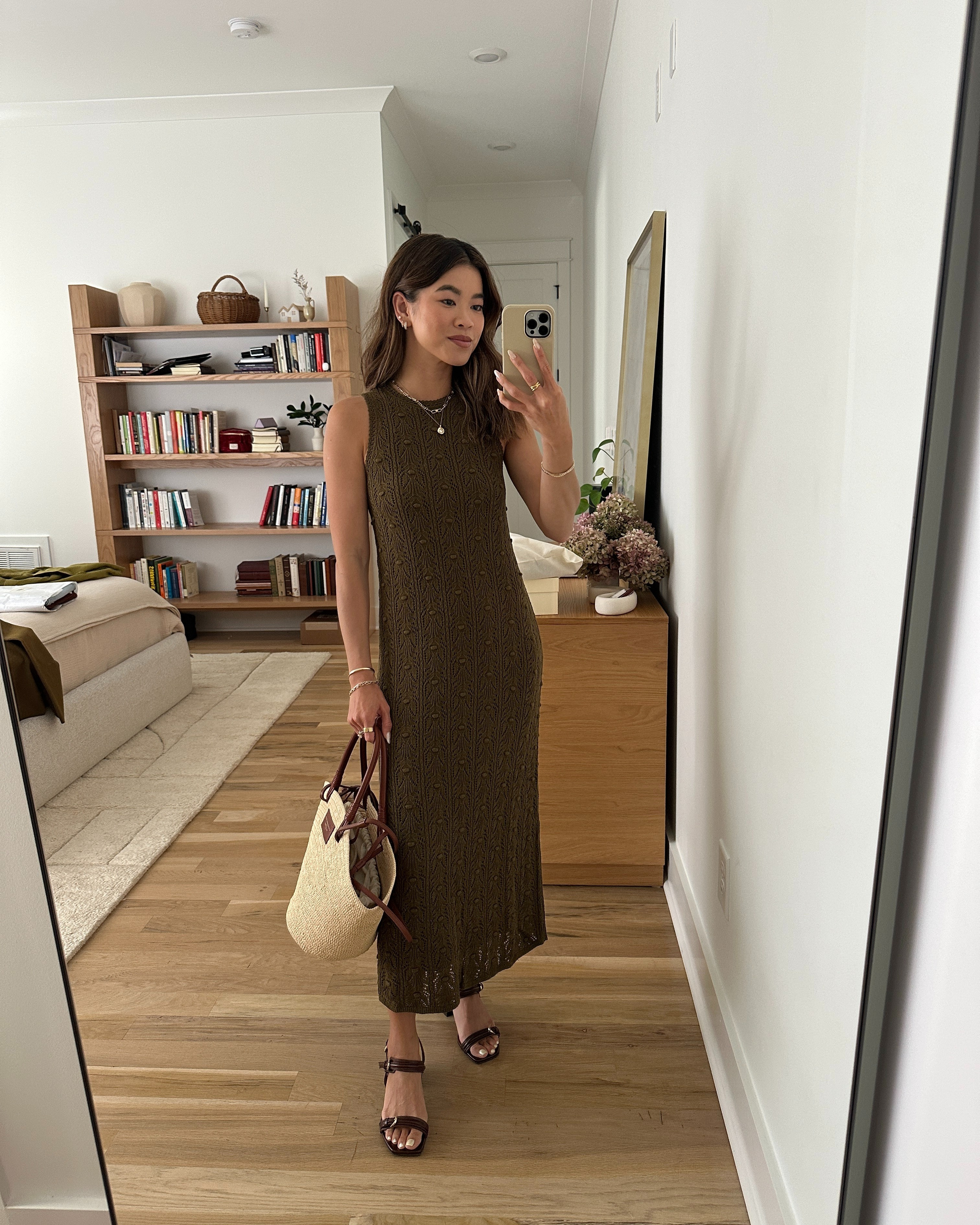 The best summer bag from @SEZANE! I love that you can close the inside for a more secure bag.

Wearing the Sezane Wilma Dress - Size XS in Olive Green. 

petite fashion, get dressed with me, outfit inspiration, ootd, nashville outfit, Nashville influencer, petite style, vacation style, casual outfits, mom style, petite dress, spring outfits, spring outfit info, spring dress, spring outfit idea, summer dress, Sezane dress, spring shoes, vacation dress, casual dress,  

 

#LTKSeasonal #LTKmomlife #LTKPetite