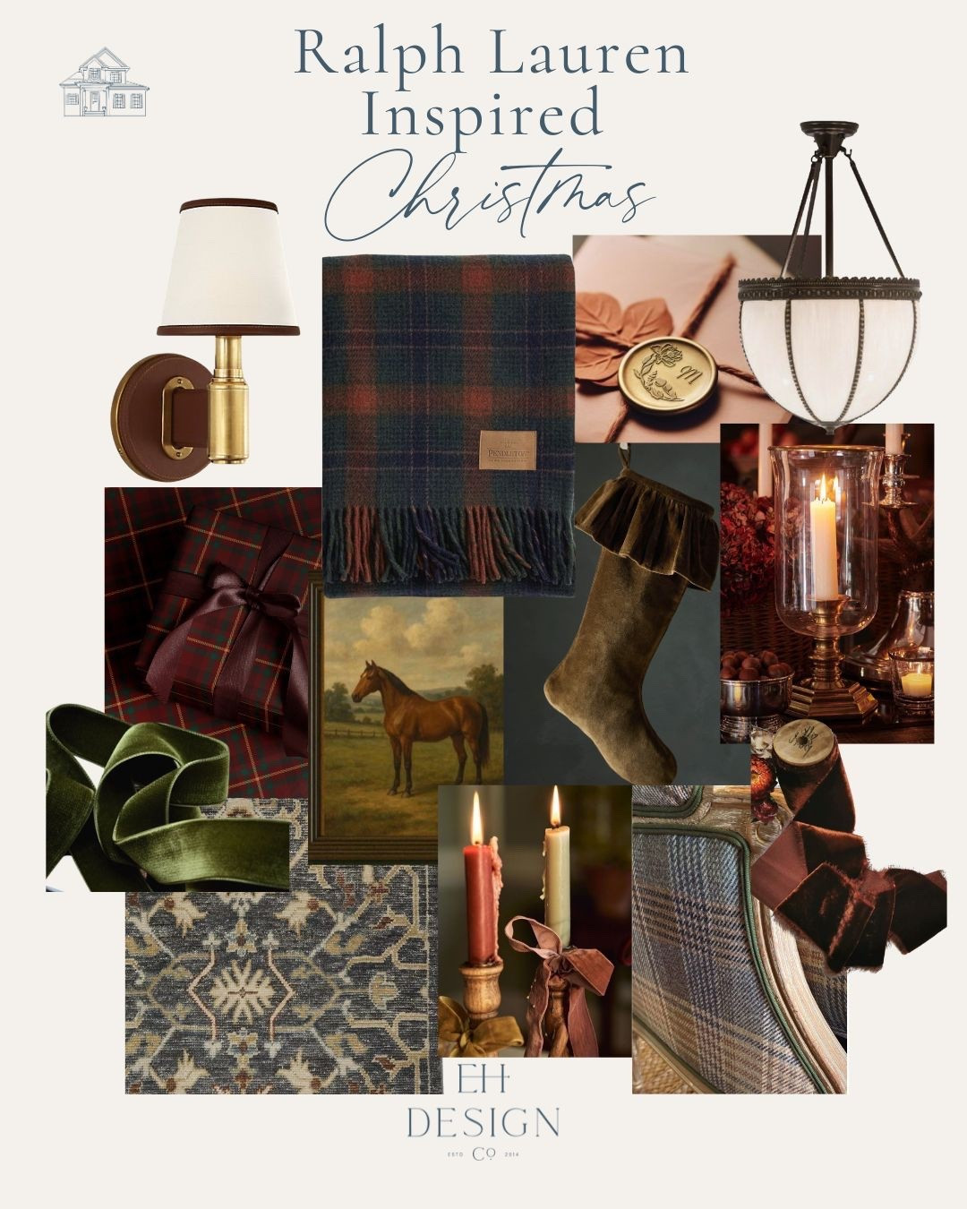 Bring timeless elegance to the holidays with a Ralph Lauren inspired Christmas. Think rich plaids, velvet ribbons, warm brass lighting, and cozy textures that make your home feel like a luxurious retreat. This look blends classic heritage charm with elevated, layered holiday decor.

#RalphLaurenInspired #ChristmasDecor #ClassicChristmas #PlaidDecor #HolidayHome #CozyChristmas #HeritageInteriors #LuxuryHoliday #VelvetRibbon #ChristmasInspiration #EHDesign #InteriorDesignInspo

#LTKHome