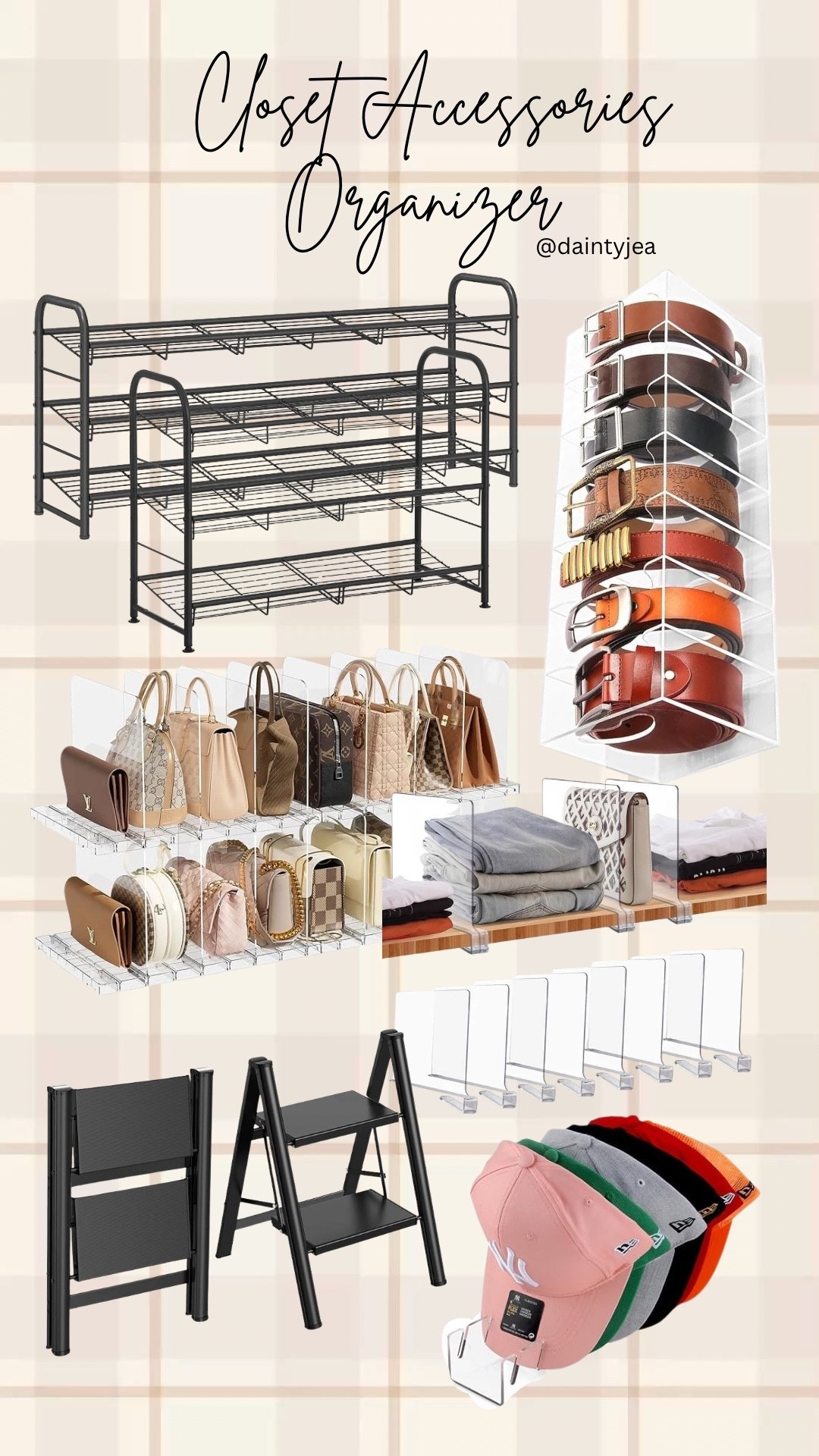 Closet accessories organizer from Amazon - must haves! #LTKclosetorganizer

#LTKOver40 #LTKHome