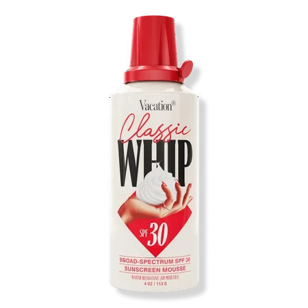 VACATION Classic Whip SPF 30 Sunscreen Mousse Sunblock | Walmart (US)