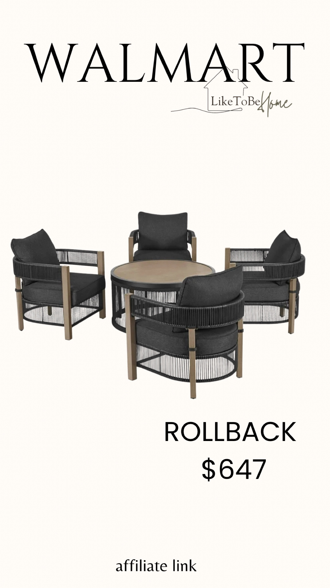  Patio perfection on a budget! This stunning outdoor seating set from Walmart is now on rollback for just $647. With its sleek, modern design and comfortable cushions, it’s perfect for creating a stylish outdoor oasis. Don’t miss this deal—tap the affiliate link to shop now and elevate your outdoor space!

- Walmart patio set
- Outdoor seating set
- Walmart rollback
- Patio furniture deals
- Affordable outdoor furniture
- Modern patio set
- Walmart outdoor furniture
- Budget-friendly patio decor
- Outdoor living
- Patio makeover deals



#LTKStyleTip #LTKSaleAlert #LTKHome