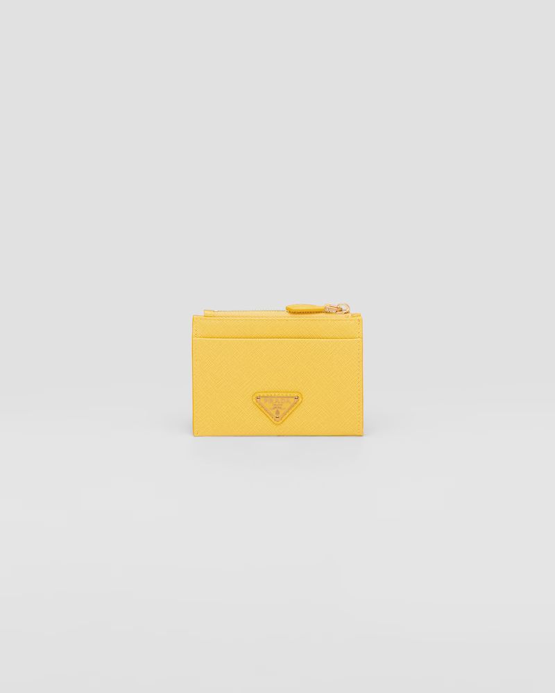 Saffiano Leather Card Holder | Prada Spa US