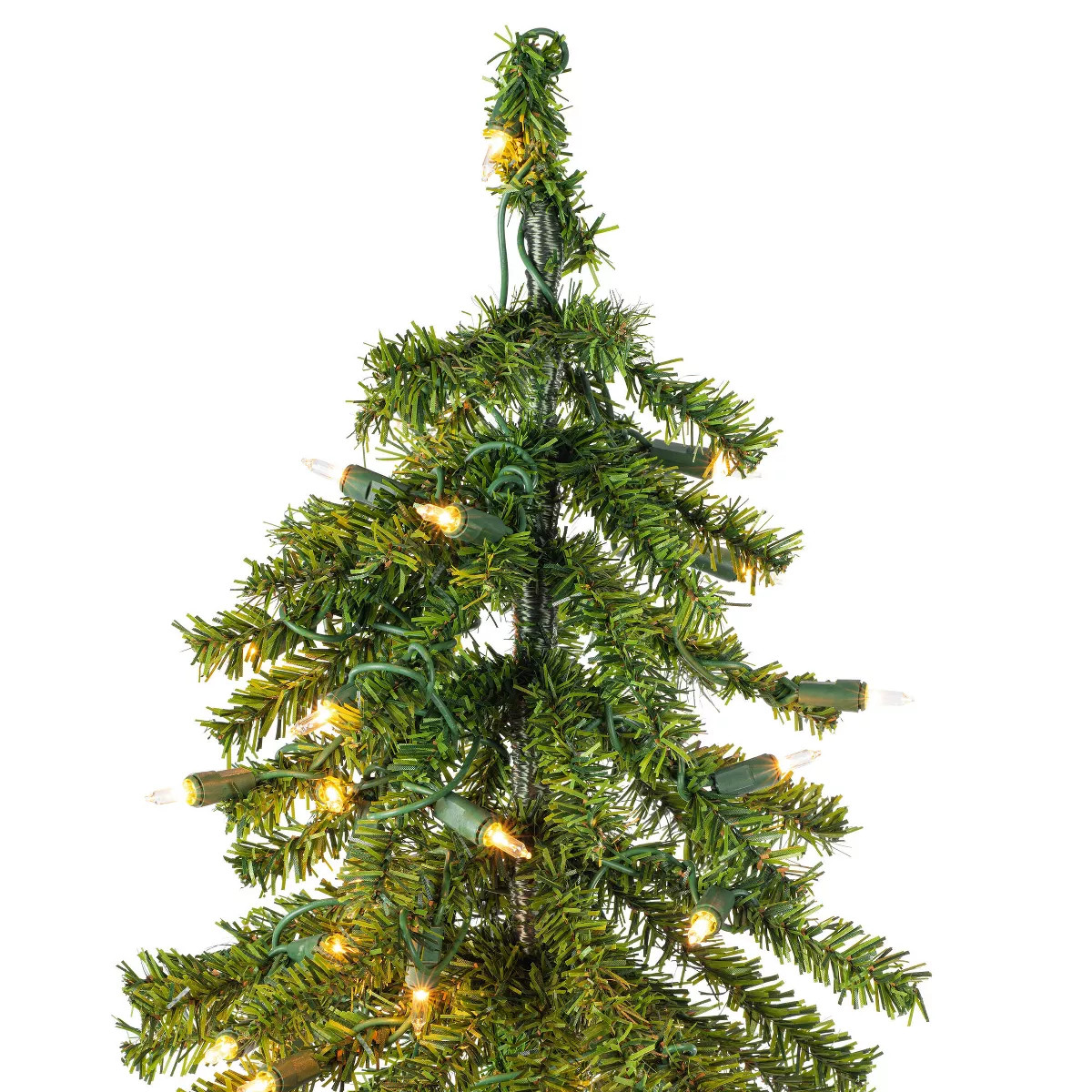 Vickerman Artificial Alpine Christmas Tree with Realistic Plastic Trunks | Target