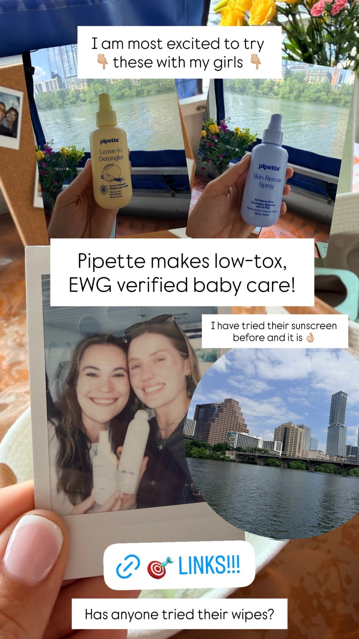 Pipette makes low-tox, EWG verified baby care! I have tried their sunscreen before and it is 👌🏼 I am most excited to try 👇🏼 these with my girls 👇🏼 Has anyone tried their wipes? 

#LTKmomlife #LTKBump #LTKBaby
