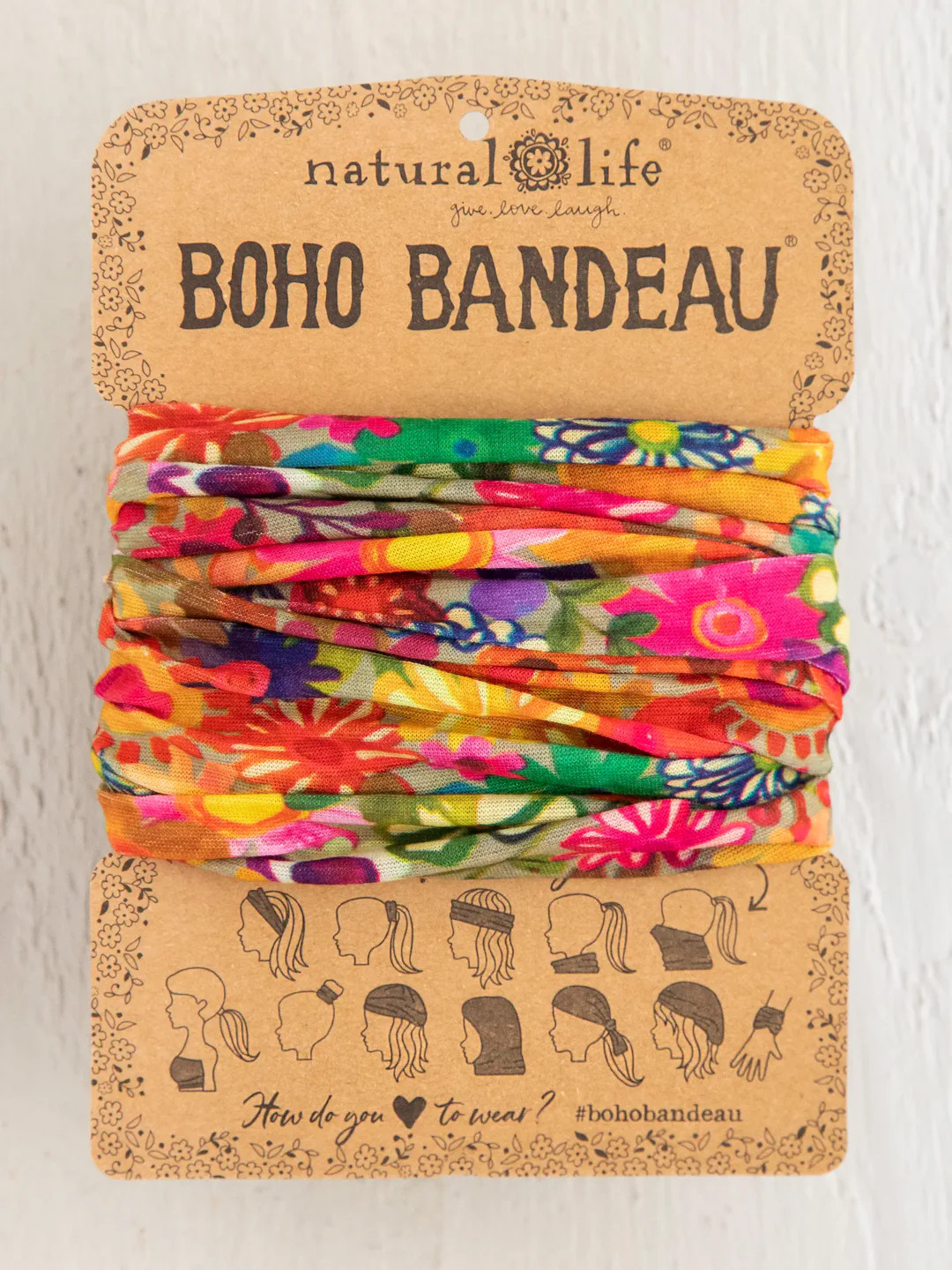 Full Boho Bandeau® Headband | Natural Life