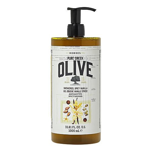 Korres Pure Greek Olive & Spicy Vanilla Shower Gel | HSN