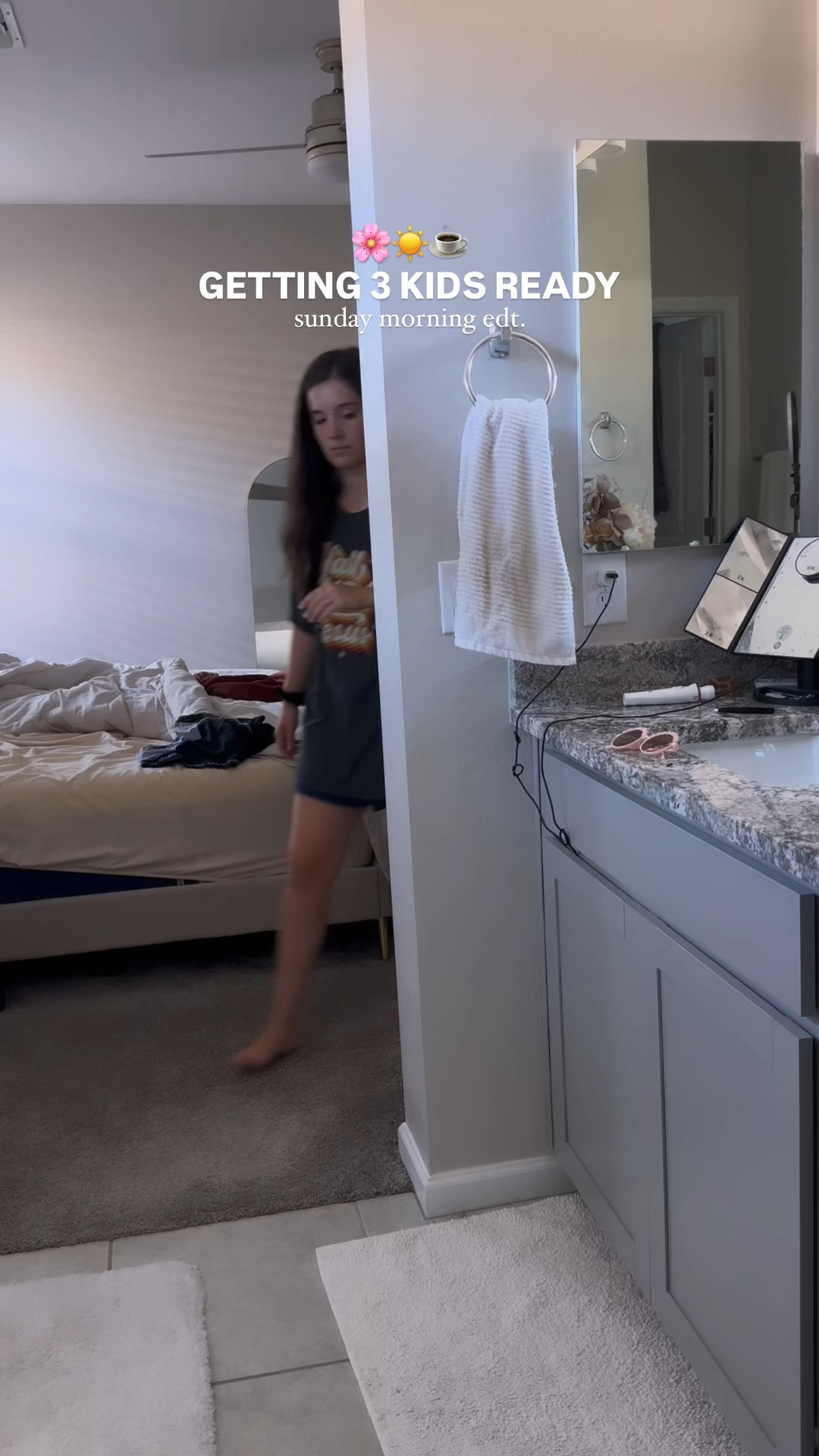 Sunday morning get ready with us! Everything linked from dog crates to coffee machines!

#LTKfamily #LTKhome #LTKVideo