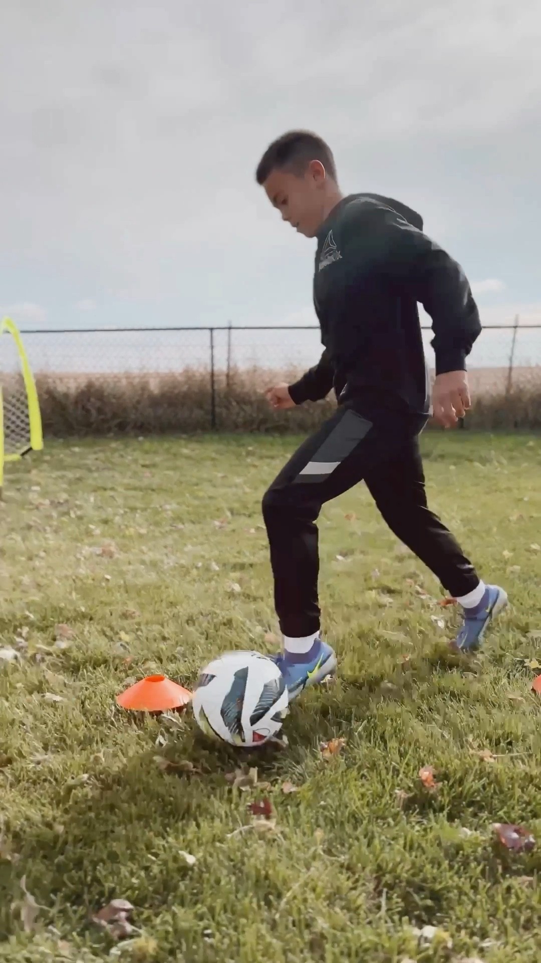 These soccer gear & athletic clothes for the boys are from #walmart!  They can work on their dribbling with the cones and a small soccer goal which is great for a 1 vs 1 competition between my kids in the backyard!  #walmartpartner #kidsfashion #boysfashion 

#LTKkids #LTKsalealert #LTKunder50