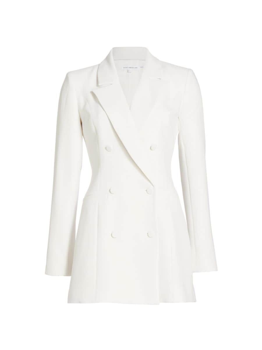 Luxe Suiting Executive Blazer Minidress | Saks Fifth Avenue