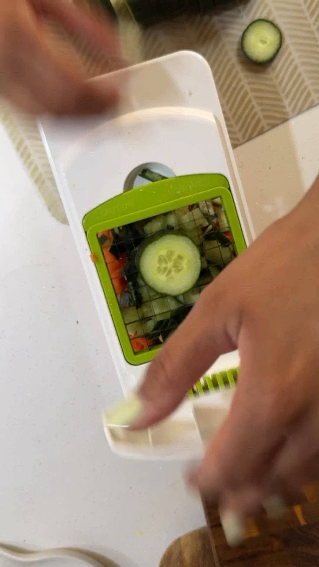 The brand that I use is freshware! 
That one seems to be sold out. Mine is super old.  The ones that I linked seem similar! I use this so often and it is so easy and saves so much time! #kitchenaccessories #chopper 

#LTKcanada
