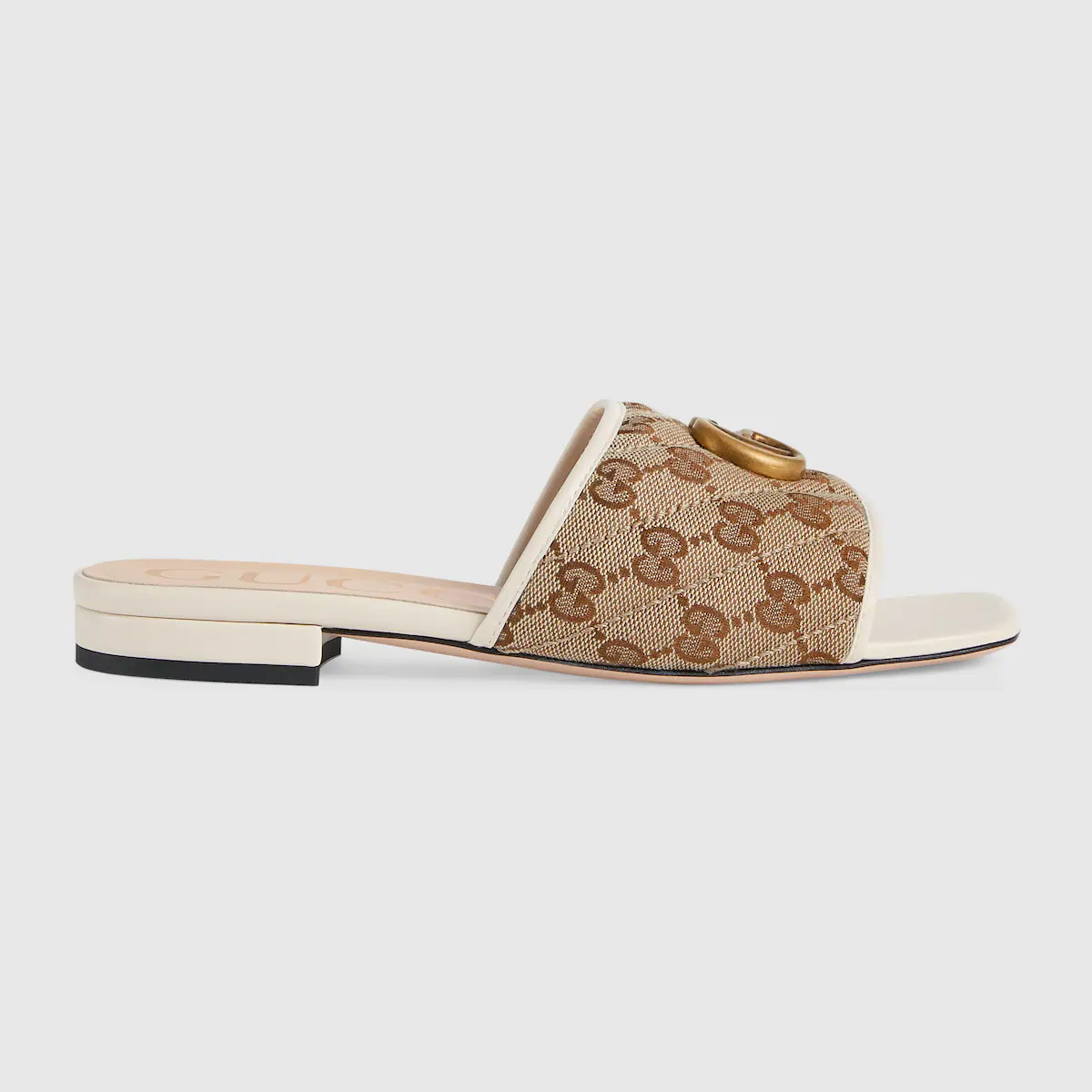 Gucci Women's slide sandal with Double G | Gucci (US)