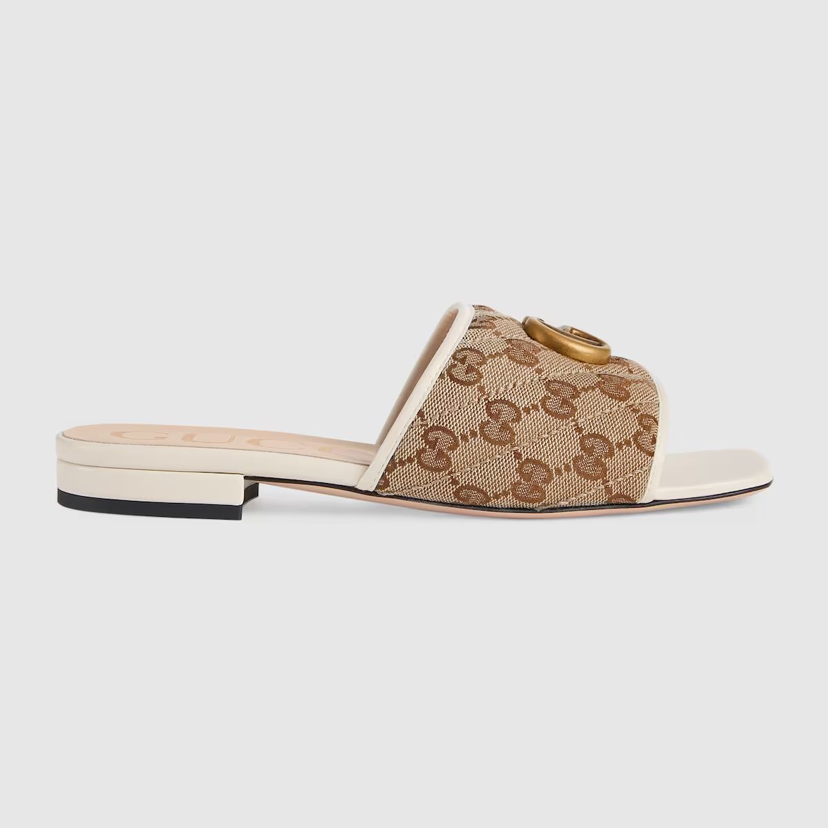 Gucci Women's slide sandal with Double G | Gucci (US)