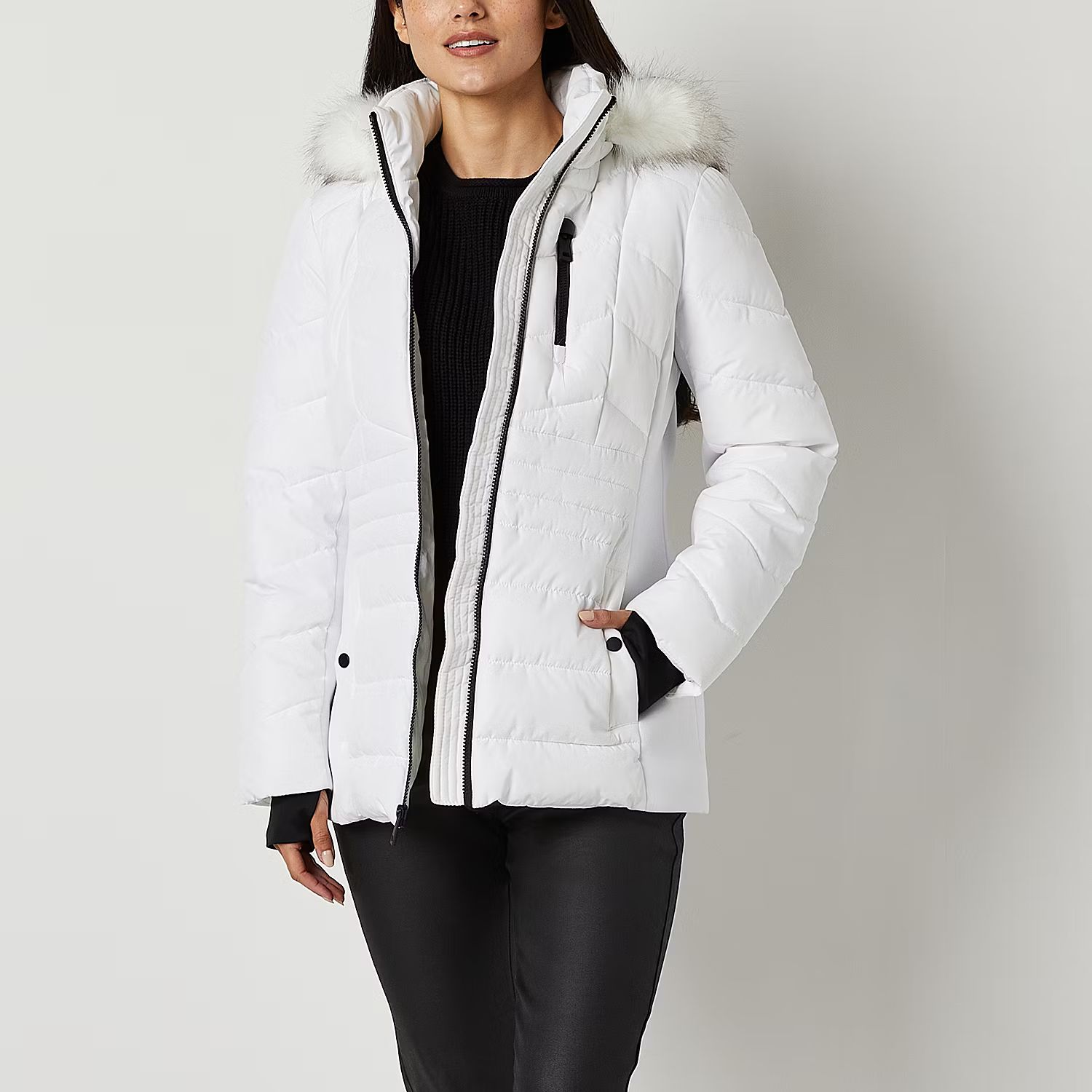 a.n.a Womens Heavyweight Puffer Jacket | JCPenney