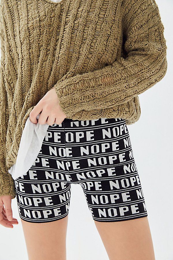 UO Nope Sweater Bike Short - Assorted XS at Urban Outfitters | Urban Outfitters (US and RoW)