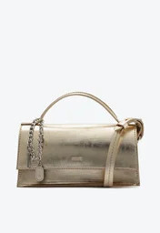 Bolsa Tiracolo Dourada Anacapri Pequena Estruturada | ZZ Mall (BR)