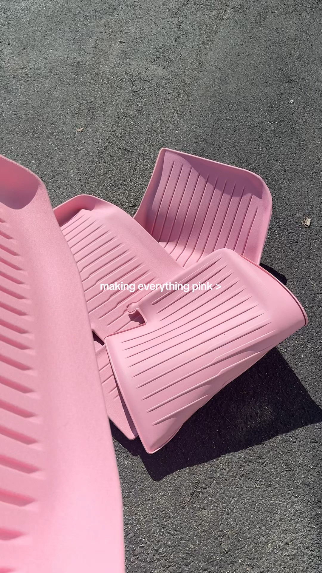 Baby pink floormats and frunk liner for Tesla. Girly car accessories 

#LTKTravel #LTKspring #LTKvlog