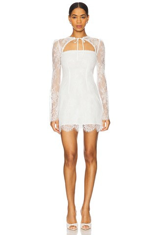 x REVOLVE Leilani Dress in Ivory | Revolve Clothing (Global)