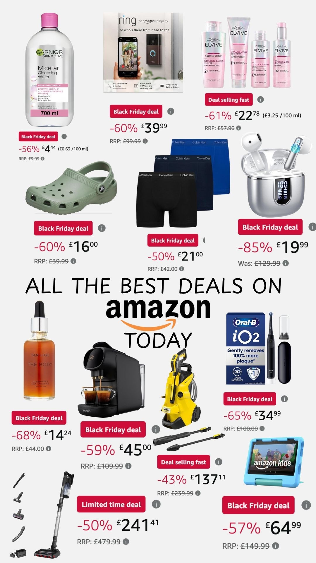AMAZON UNREAL PRICES!! 

#LTKCyberWeek #LTKgiftguide #LTKuk