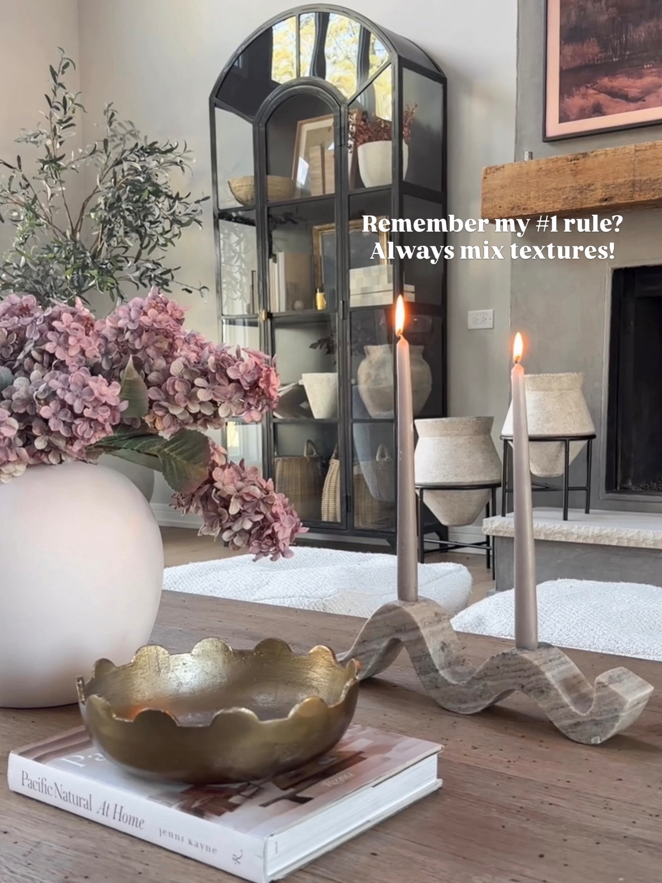 Texture is the number one rule for having a visually interesting home!! I am always 
Mixing textures, and this is one of my favorite views!

#LTKHome #LTKSaleAlert