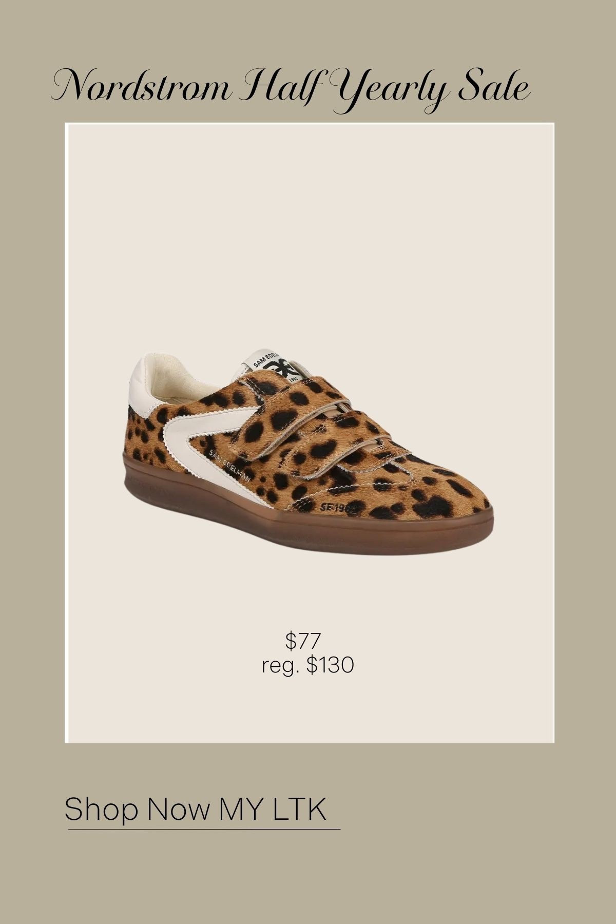  ✨Tap the bell, save and ❤️ for over 40 fashion, midlife style, midsize fashion and luxury looks for less. 

Nordstrom half yearly sale pics, animal print sneakers

👑"Helping you look good, feel good!" - Lindsey Denver

Over 40 fashion, over 50 style, midlife style, midsize fashion, Gen X style, body confidence, perimenopause style, mom outfits, over 45 style, over 50 

#LTKMidsize #LTKOver40 #LTKFindsUnder100