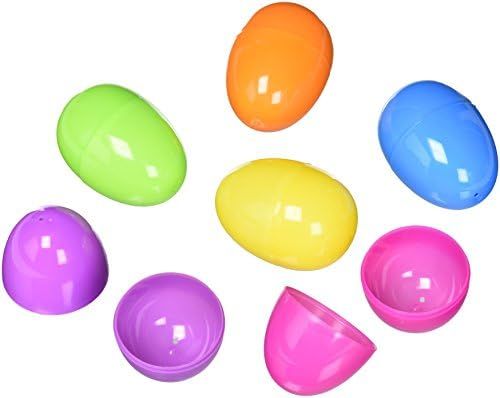 Amazon.com: U.S. Toy (ED9) Beautiful Assorted Color 2 3/8" Plastic Easter Eggs - 12 Pack - Perfec... | Amazon (US)