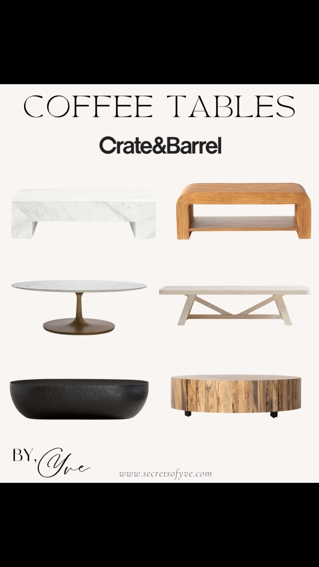 Secretsofyve: functional home decor tables @crate&barrel Wedding home gifts 🎁 .
#Secretsofyve #ltkgiftguide
Always humbled & thankful to have you here.. 
CEO: PATESI Global & PATESIfoundation.org @secretsofyve : where beautiful meets practical, comfy meets style, affordable meets glam with a splash of splurge every now and then. I do LOVE a good sale and combining codes! #ltksalealert #ltku #ltkplussize #ltkmidsize #ltkover40 #ltkpetite #ltktall #ltkvlog 
#ltkmomlife secretsofyve

#LTKSeasonal #LTKHome #LTKWedding