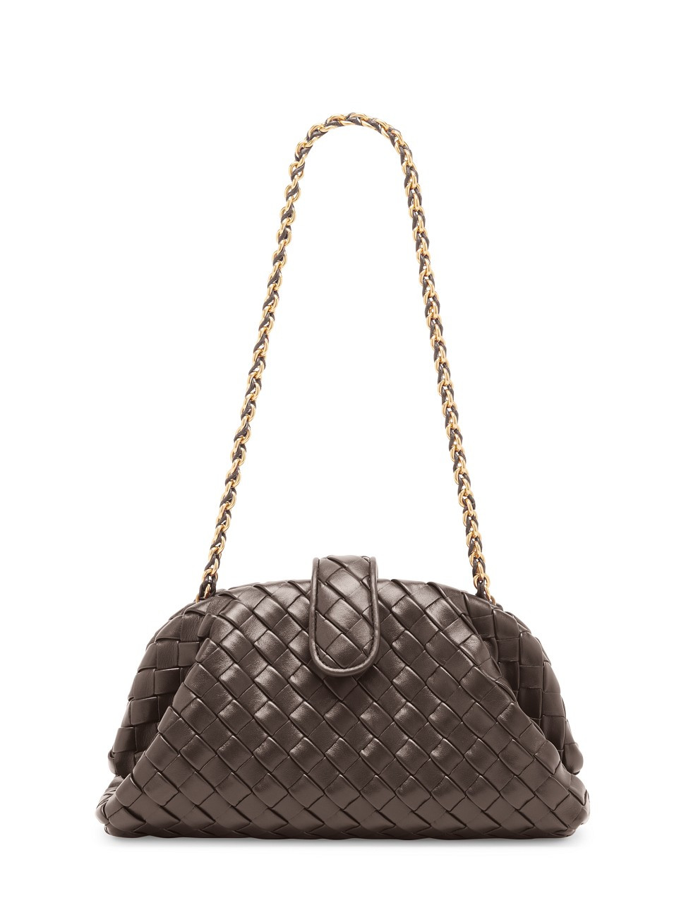 Women's Lauren 1980 Padded Intrecciato Leather Clutch - Fondant | Saks Fifth Avenue