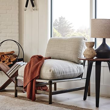 Wood & Metal Framed Chair | West Elm (US)