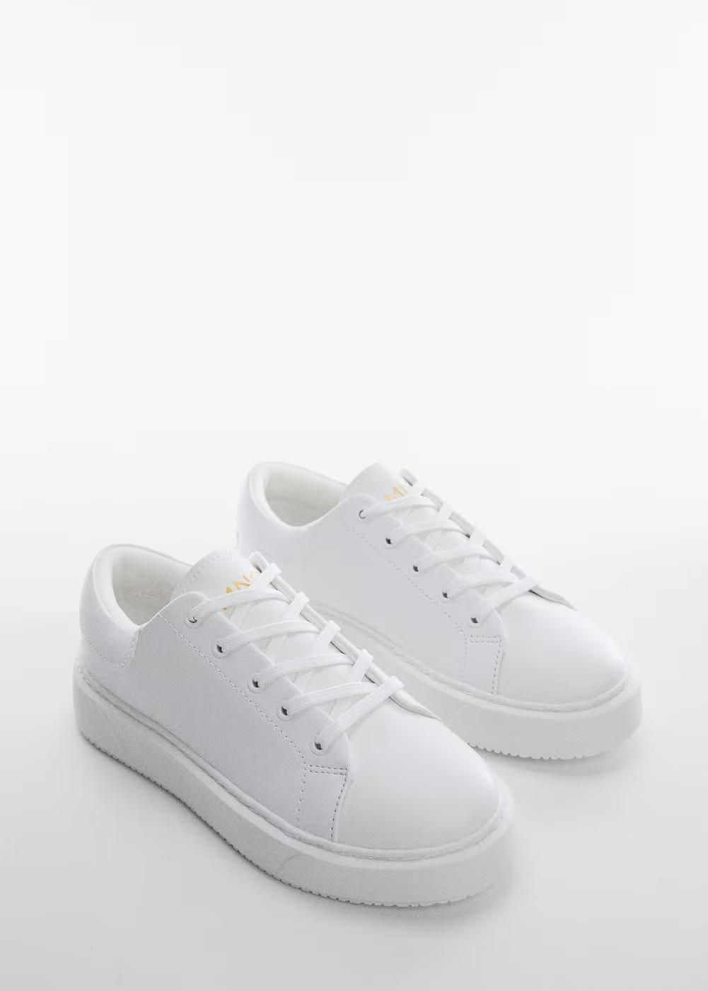 Geschnürte plateau-sneakers -  Damen | Mango Deutschland | MANGO (DE)