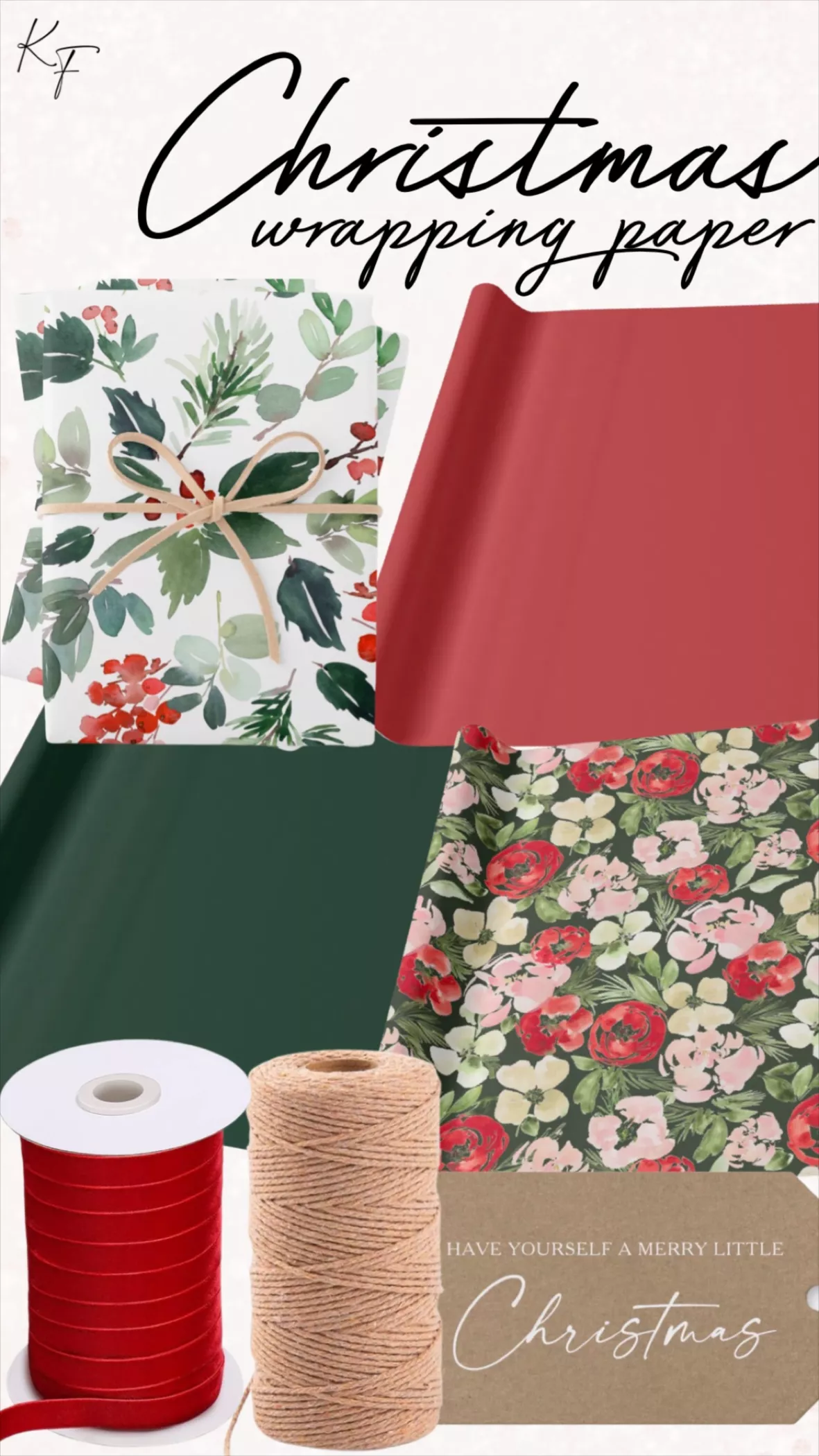 Blush and green Christmas … curated on LTK