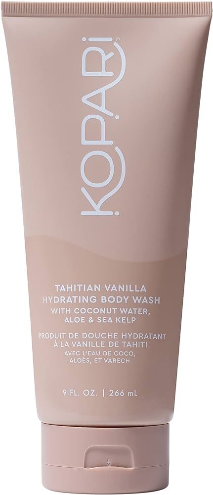 Tahitian Vanilla Hydrating Body Wash with Coconut Water, Aloe & Sea Kelp | Cleanses Without Strip... | Amazon (US)