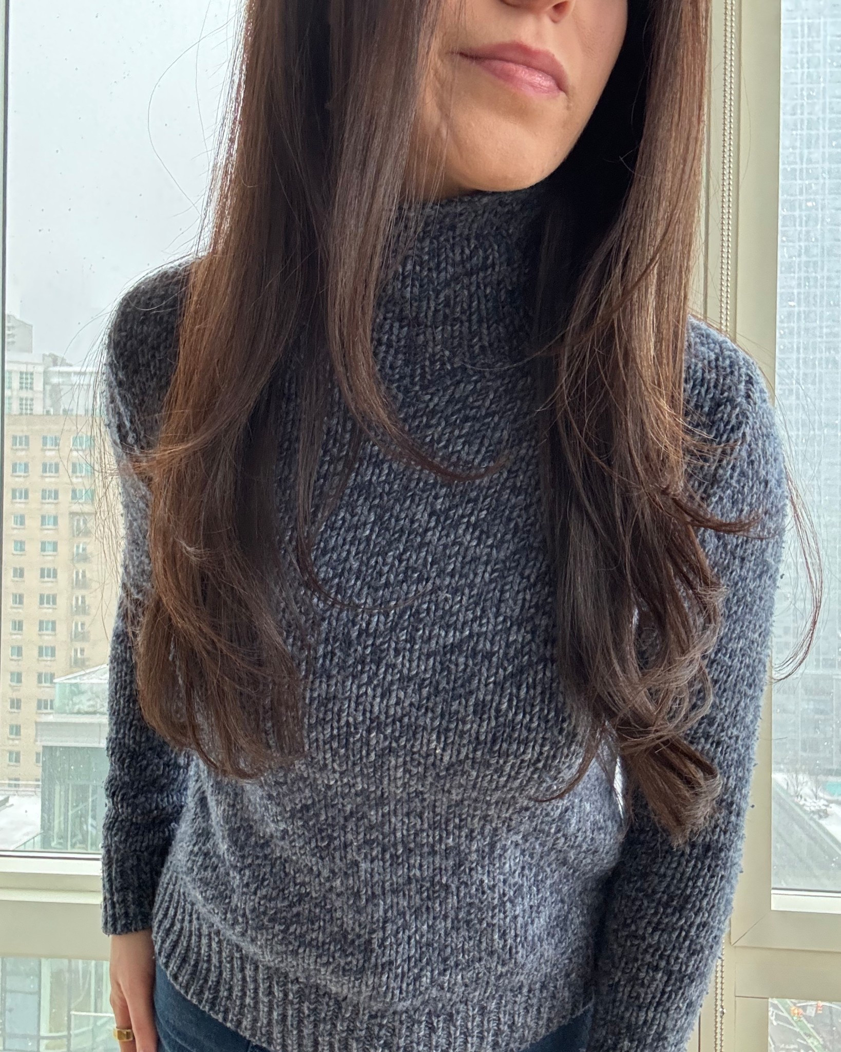 Cozy sweater for this snow day 

#LTKdayinmylife #LTKootd