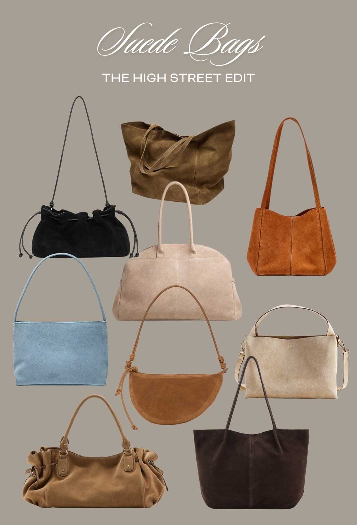 The suede bag edit 🤎

#LTKautumn #LTKuk #LTKbag