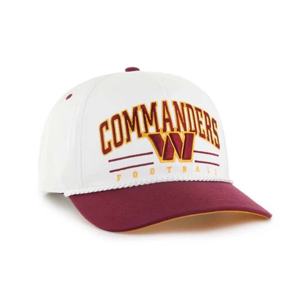 Washington Commanders 47 Brand Roscoe Two Tone Adjustable Hat One Size White | Scheels
