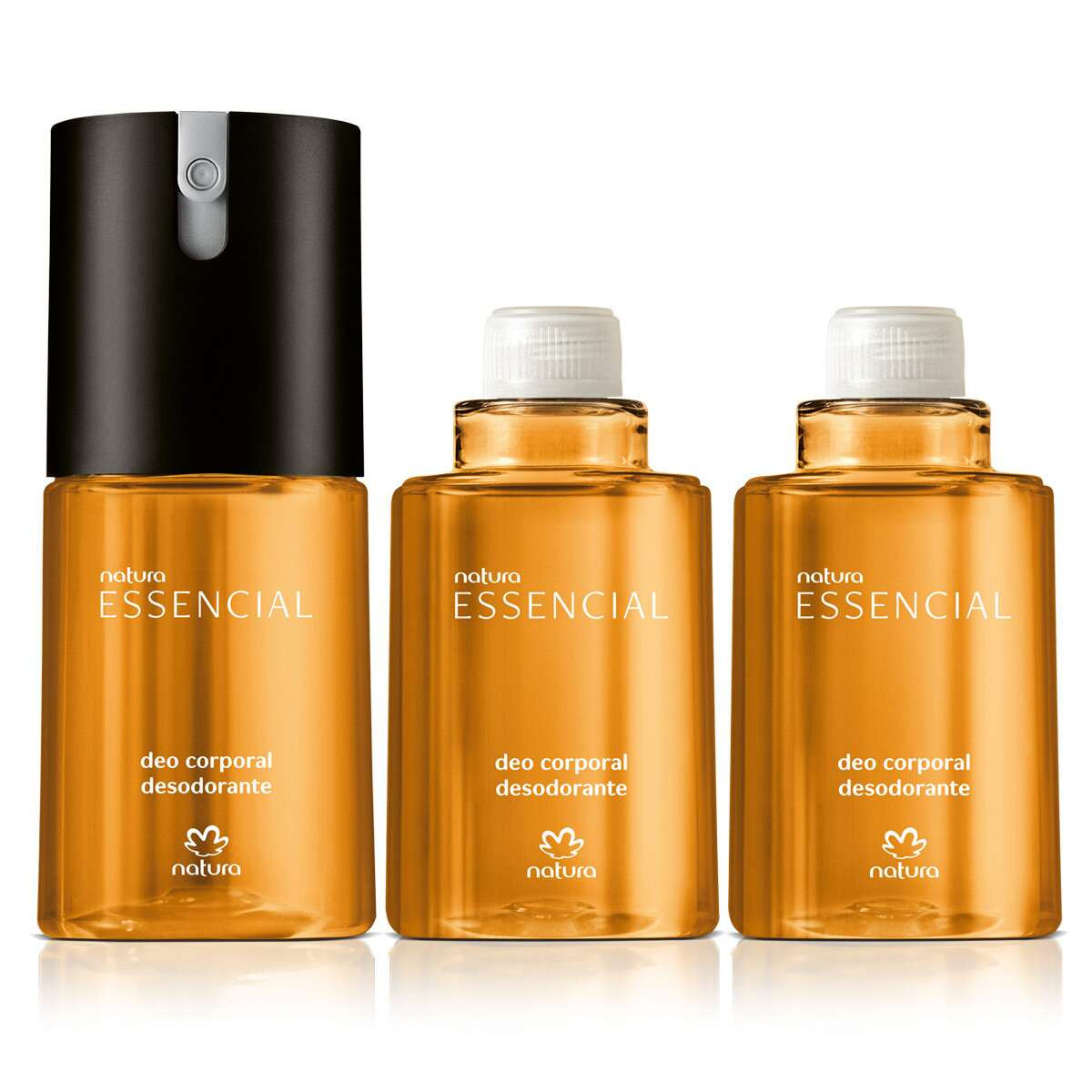 Combo Desodorante Corporal Essencial Masculino | Natura BR