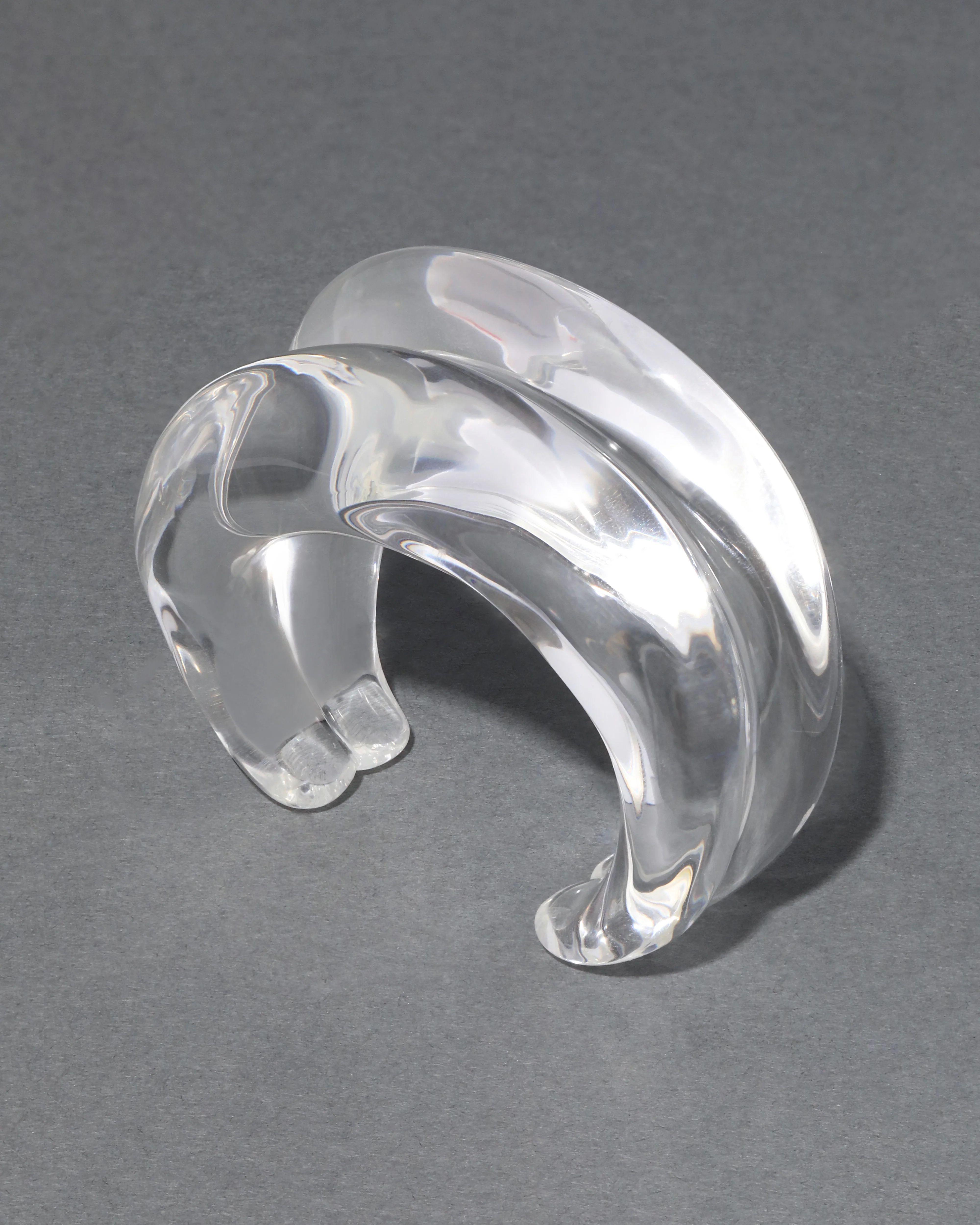 Liquid Lucite Stackable Wave Cuff Bracelet | Alexis Bittar | Alexis Bittar