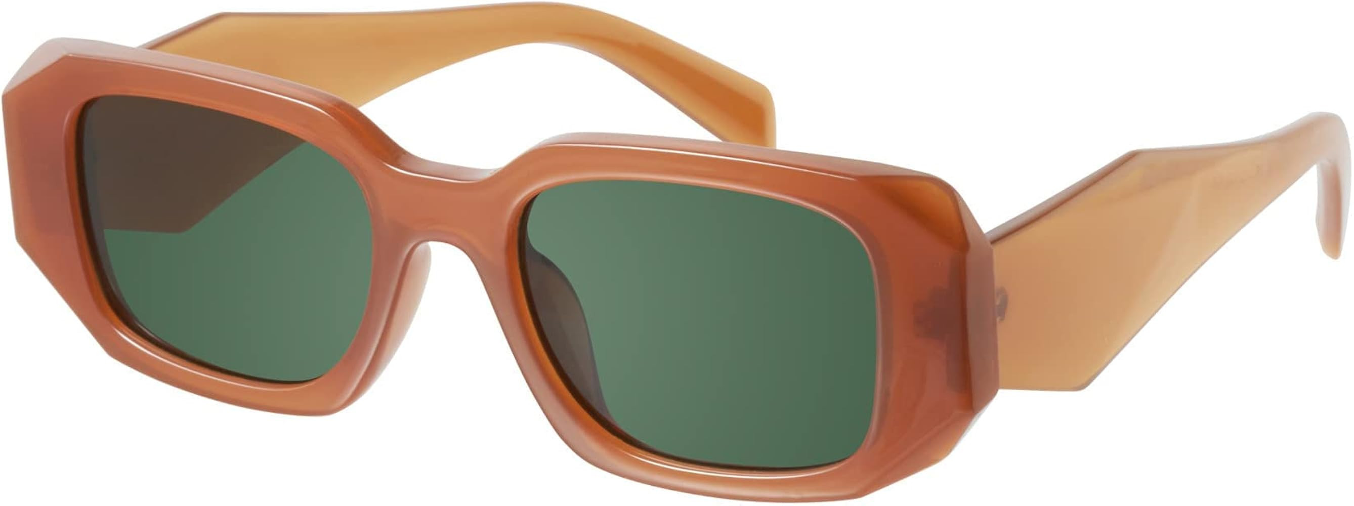 mosanana Trendy Rectangle Sunglasses for Women Men-Goulding | Amazon (US)