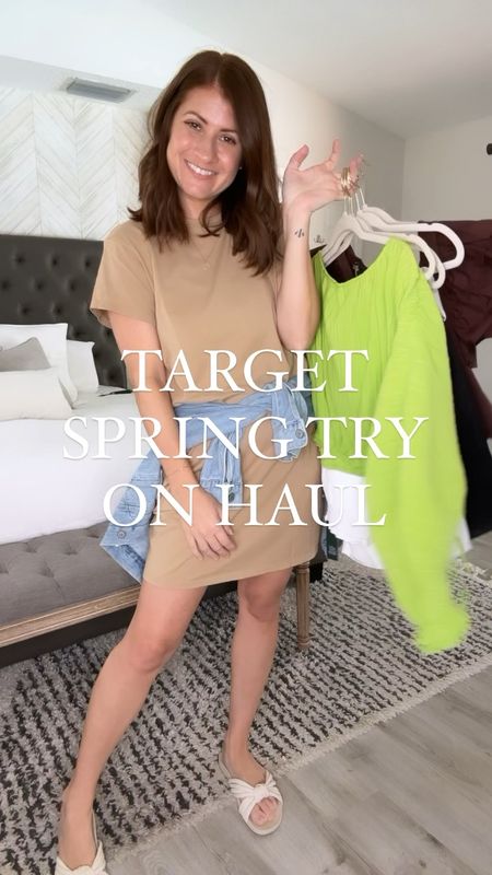 Target Spring Try On Haul! Loving all these new arrivals that are perfect for spring and can take you into summer! 

#LTKstyletip #LTKFind #LTKunder50