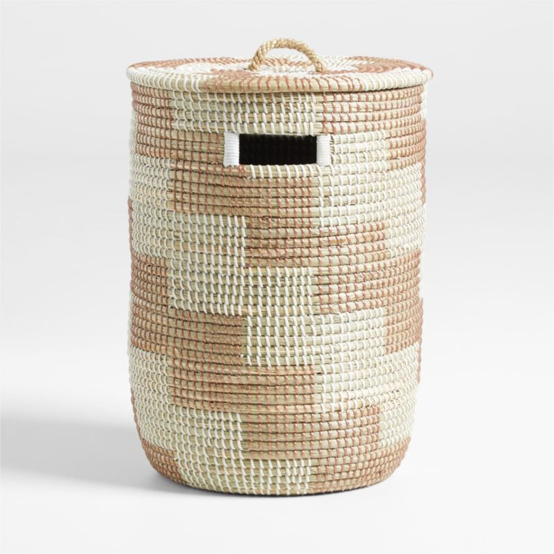 Merchant Rose Woven Kids Hamper with Handles + Reviews | Crate & Kids | Crate & Barrel