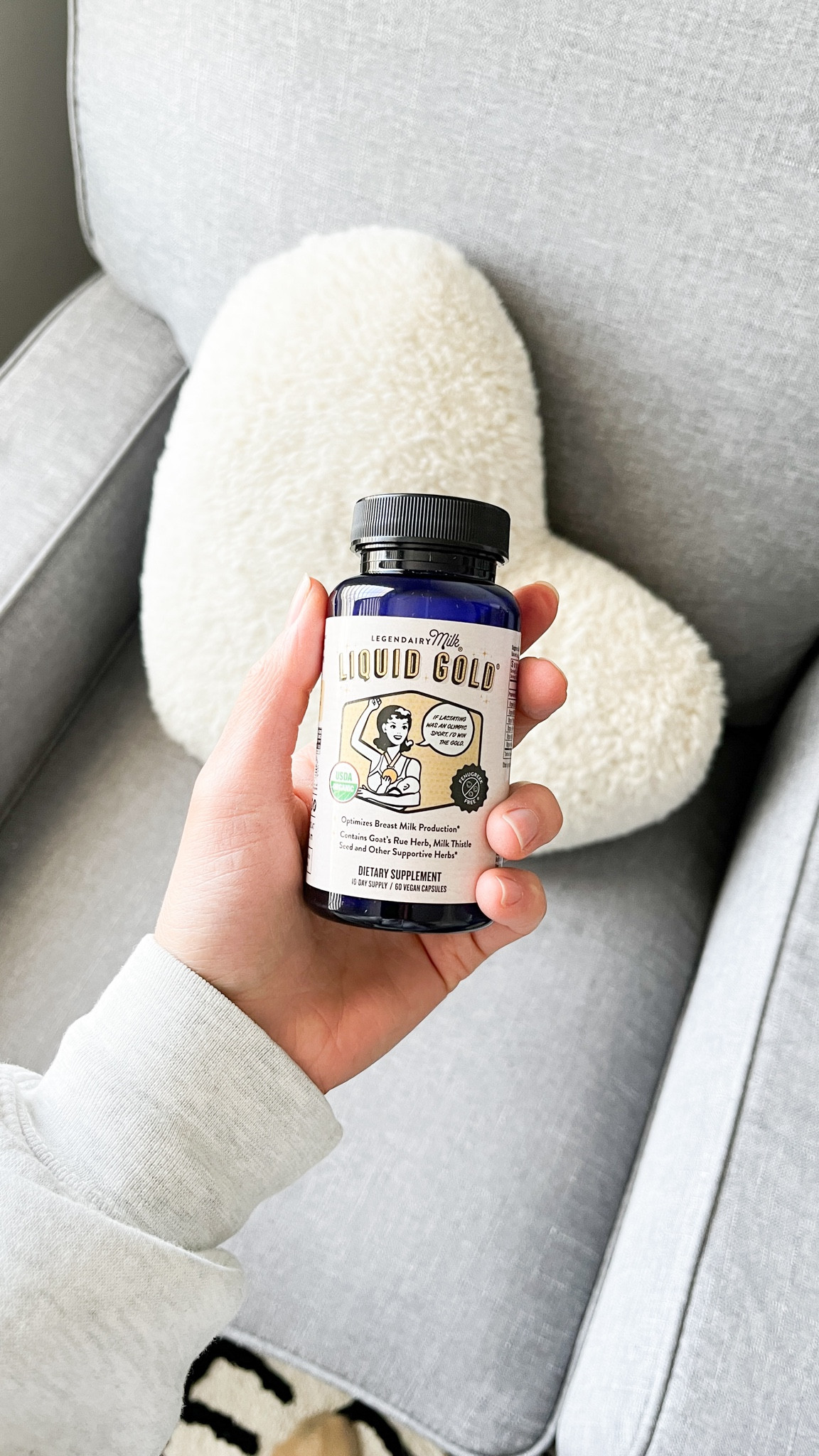 Disclaimer/ I am not a licensed medical professional and do not claim to give medical advice — please consult a doctor/ lactation consultant before use.

The supplement I used to help kickstart my milk production after a month of hardly making anything for baby boy 

#LTKBaby #LTKBump #LTKFamily