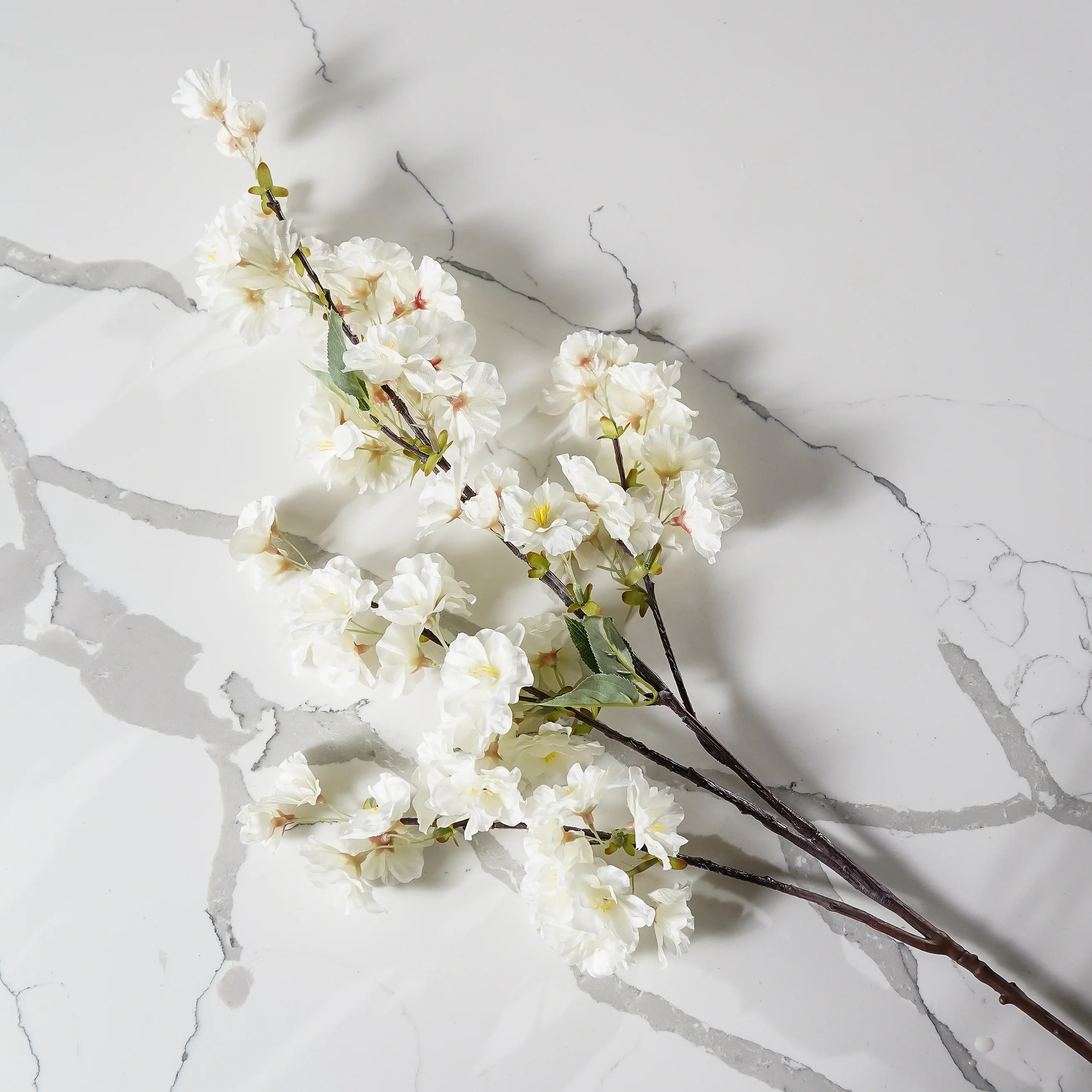 White Cherry Blossom Spray | MJHome