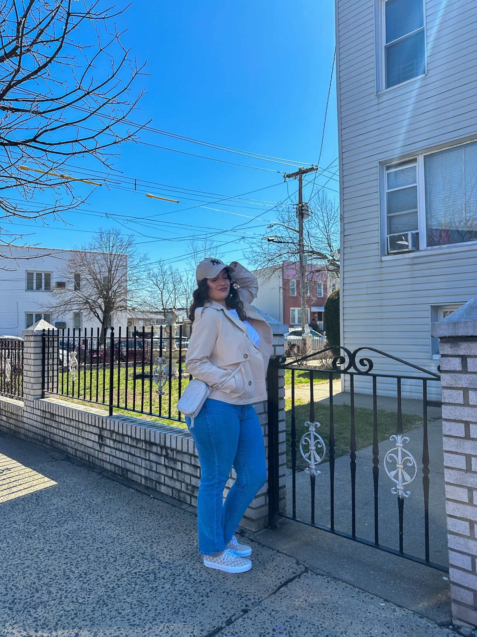 Spring fashion, spring outfits, spring outfit ideas, spring outfit Inspo, spring ootd, beige aesthetic, neutral style, casual style, casual outfits, midsize fashion, midsize style, everyday outfit, effortless style, simple fits, affordable fashion, Levi’s jeans, vans sneakers, cropped trench coat, Amazon fashion. 

#LTKootd #LTKU #LTKMidsize
